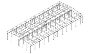 Производственное здание  30х72